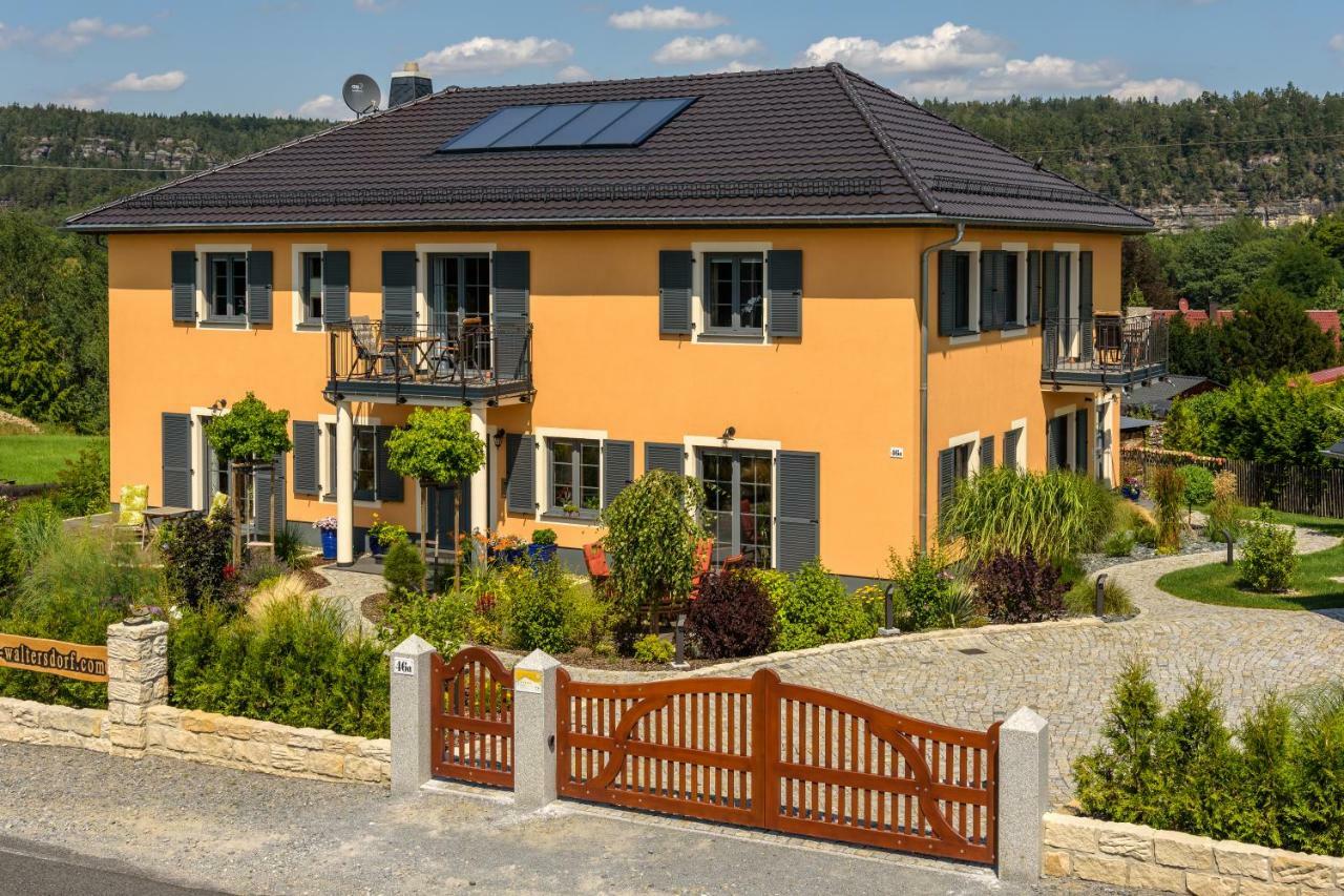 Landhaus Waltersdorf - Pool & Wellness Бад-Шандау Экстерьер фото